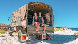 UNIMOG SHAKEDOWN ROAD TRIP  Living out of a 1980s Army Truck in 46 Degrees [upl. by Huebner967]