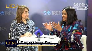 Exclusive Interview with HE Amani AbouZeid at IRENA 14TH ASSEMBLY [upl. by Neelrihs155]