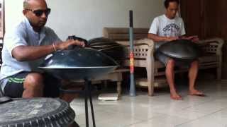 Hang Drum Master Dinero Ash Bali [upl. by Atteynot]