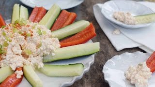 Hungarian Cottage Cheese Dip  Körözött [upl. by Ennaitak]