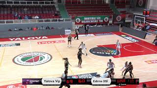 Yalova VİP  Edirne DSİ TKBL 9Hafta [upl. by Burnley149]