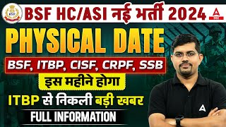 BSF Physical Date 2024  BSF HCM ASI Physical Date 2024  BSF Physical Kab Hoga [upl. by Adnoraj]