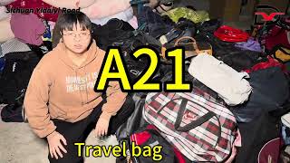 A21 Used luggage used travel bag，China factory [upl. by Cynera]