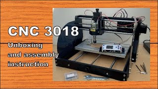 CNC 3018 PRO Unboxing and assembly instruction [upl. by Yellac460]