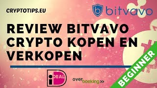 Bitvavo Review Uitleg cryptovaluta kopen en verkopen Beginner [upl. by Nyrhtakyram789]