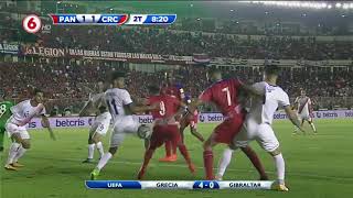 El gol fantasma de Panamá vs Costa Rica [upl. by Eckart]