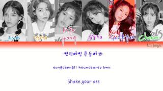 AOA 에이오에이 – Bingle Bangle 빙글뱅글 Lyrics HanRomEngCOLOR CODED [upl. by Yrallih714]