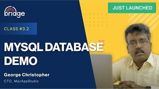 Class 32  MYSQL Database DemoHow to create database tables and run queries [upl. by Aihcsrop]