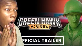 Green Hawk Platoon  Official Announcement Trailer REACTION [upl. by Attikin]