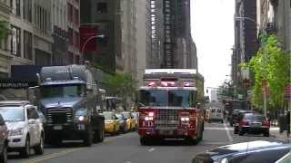 FDNY  Rescue 1  Responding To ALL HANDS Box 0978  43012 [upl. by Ingamar]