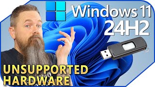 Windows 11 24H2 Unsupported With Rufus Updated [upl. by Bonns83]