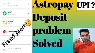 Astropay deposit problem solved 👌 [upl. by Eittap]