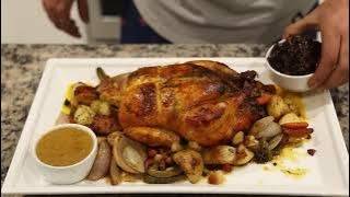 How to make the best melt mouth tasty Oven Baked Chickenquick roasted chicken recipes Quick prep [upl. by Suidaht371]