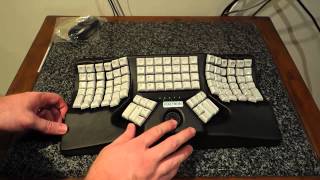 Unboxing a Maltron keyboard  dual handed 3D keyboard [upl. by Icyaj736]