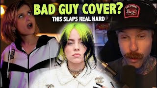 BAD GUY  BILLIE EILISH METAL cover by ANKOR  RichoPOV Reacts [upl. by Lathan]