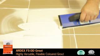 ARDEX FSDD Grout [upl. by Oirifrop]