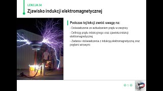 Fizyka  klasa 8  Zjawisko indukcji elektromagnetycznej [upl. by Ennaylil]