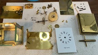 Mappin amp Webb Carriage Clock Disassembly [upl. by Anires]