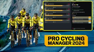 PRO CYCLING MANAGER 2024 ALL NEW FEATURES FACILITIES SPONSORS amp GAMEPLAY [upl. by Sinoda]