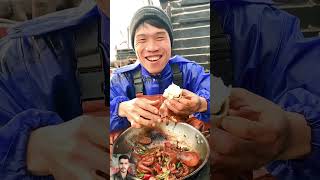 😱😱Amazing sea food🍲🍲 dekho actopas ka andar anda bhar bhar ke rahete ha food mukbang 001 33🦀 [upl. by Solly71]