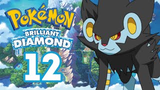 POKÉMON BRILLIANT DIAMOND 12  Batalha na Fazenda  Nintendo Switch [upl. by Osterhus]