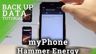 How to Back Up Data in myPhone Hammer Energy  Google Backup HardResetInfo [upl. by Swen716]