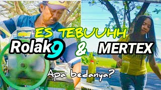 EsTebu MERTEX dan EsTebu ROLAK 9 Mojokerto  Review  Motovlog  Pedagang cantik [upl. by Eigroeg]