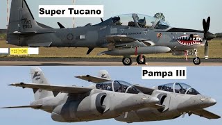 Pampa III vs Super Tucano ¿Cuál es el Mejor [upl. by Maighdlin731]