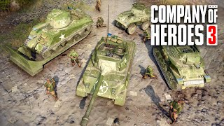 COMPANY OF HEROES 3 ESTADOS UNIDOS  Gameplay Multijugador en Español [upl. by Bogoch]