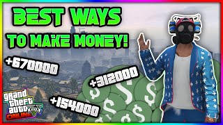 How To Make Money FAST In GTA 5 Online Best Methods For BEGINNERS [upl. by Ahtiekahs395]