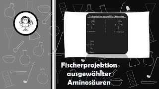 Fischerprojektion ausgewählter Aminosäuren [upl. by Oicneserc]