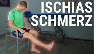 Ischiasnerv Schmerzen  Nerven Mobilisation zum Mitmachen [upl. by Hamehseer]