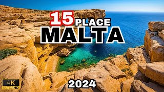 15 MustVisit Destinations of Malta in 2024  Ultimate Malta Travel Guide [upl. by Apurk489]