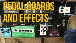 Marty Schwartzs Pedal Board of Guitar Effects [upl. by Ielarol634]