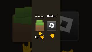 Roblox do Minecraft eu Roblox 🙂😀😊 eeeeeee [upl. by Sylvan832]