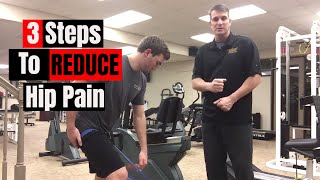 Hip Impingement Exercises Hip Pain Reduced In 3 STEPS [upl. by Brandyn191]