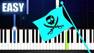 WELLERMAN  EASY Piano Tutorial by PlutaX [upl. by Yaker]