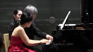 Stravinsky  from quotPetrouchkaquot  piano duo バレエ音楽「ペトルーシュカ」より（ピアノ連弾） [upl. by Ennaylil550]