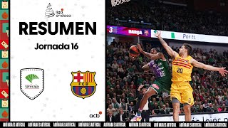 Unicaja  Barça 9171 RESUMEN  Liga Endesa 202324 [upl. by Hnahk]