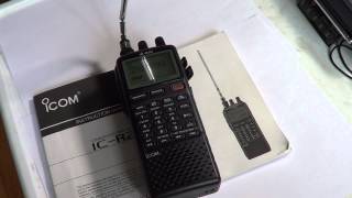 Icom IC R20 Review part 1 [upl. by Carder130]