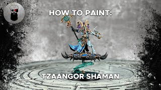 Contrast How to Paint Tzaangor Shaman [upl. by Atteuqaj353]