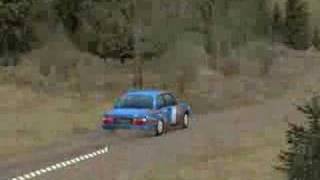 Volvo 242 in Richard Burns Rally [upl. by Ecitsuj]