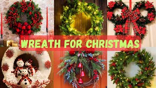 Christmas Wreath 2023  Christmas Wreath Decorating Ideas 2023 Christmas decoration ideas 2023 [upl. by Kruger171]