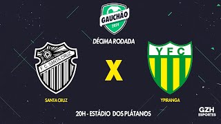 AO VIVO com imagens Santa Cruz x Ypiranga  Gauchão 2024  26022024 [upl. by Maharba]