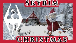 Skyrim Christmas 🎄🎁Happy Saturalia [upl. by Gillette]