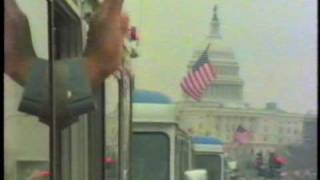 Hail to the Redskins  Super Bowl Victory Parade in DC 1988 [upl. by Mihe]