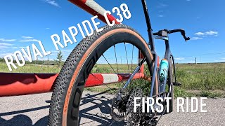 Roval Rapide C38 First Ride  Ride Vlog [upl. by Scandura]