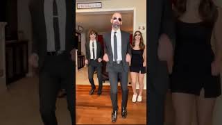 Rappers delight just chill baby dance viral trend familytime dadmode shortvideo challenge [upl. by Elfie767]