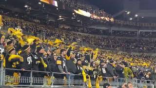 Another steelers RENEGADE at Acrisure Stadium v patriots NFL [upl. by Kolva]