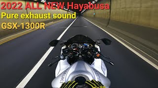 Ep14 2022 ALL NEW Hayabusa  GSX1300R daily ride stock exhaust sound motorcycle RAW Onboard [upl. by Nyvlem]